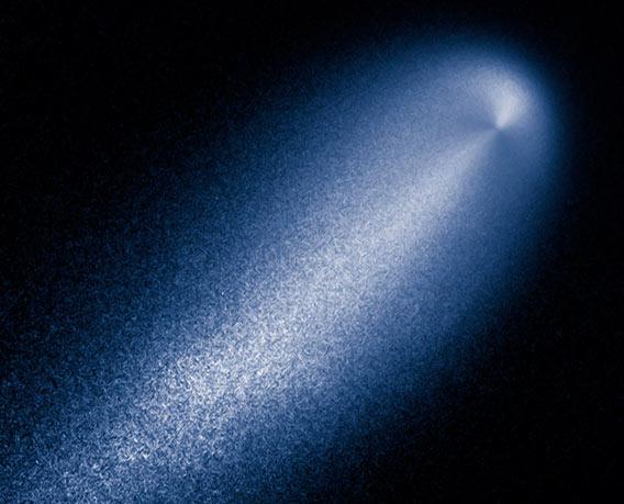 Enhanced Hubble picture of comet ISON
