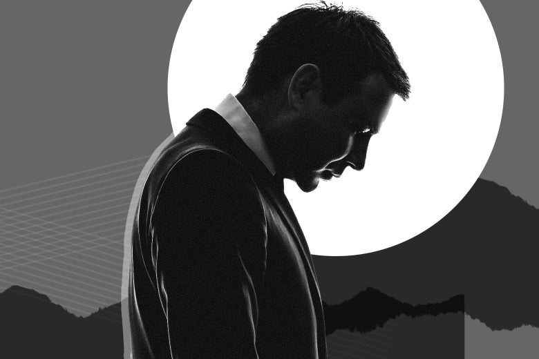 A man looking sad.