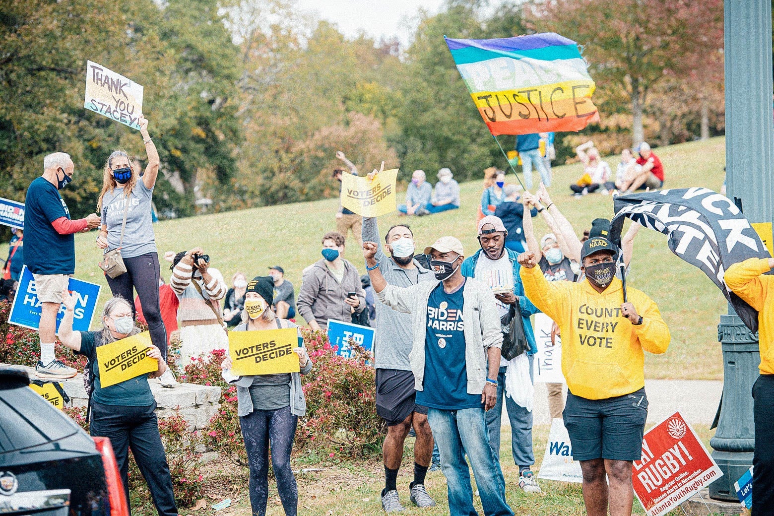 She Worked to Turn Georgia Blue and Got Arrested for It. Again.