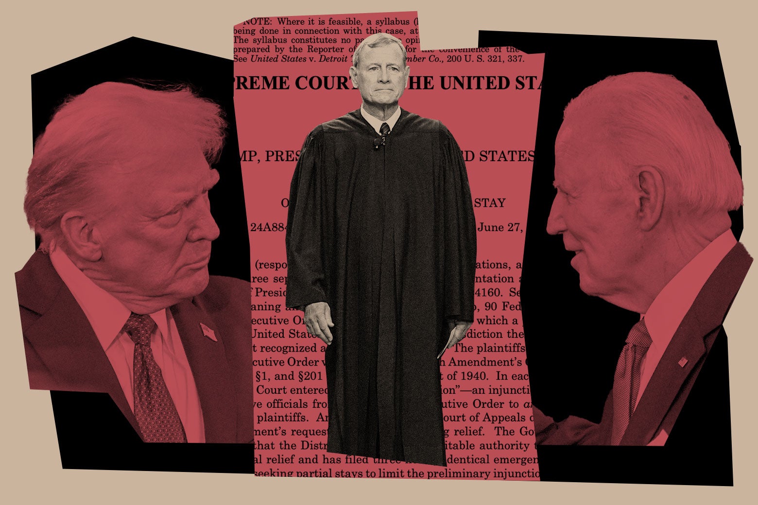 Trump, John Robes, Joe Biden, Yüksek Mahkeme kararı.