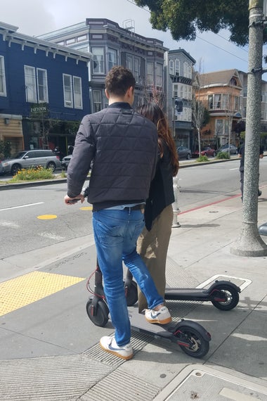 "We cannot overstate the public safety hazard that operating motorized scooters pose on City sidewalks."