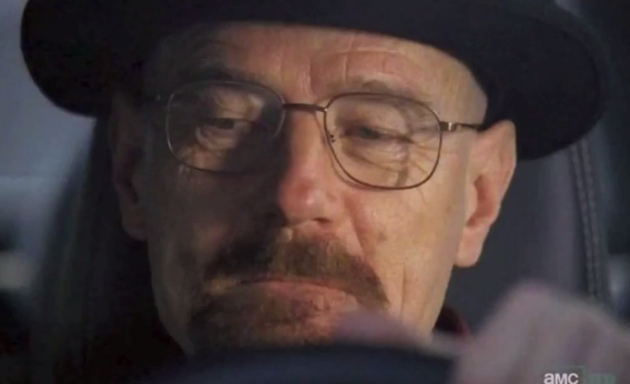 Walter White in "Breaking Bad - Mentos Commercial"