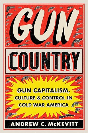 The cover of Gun Country is bright and comic book-esque. 