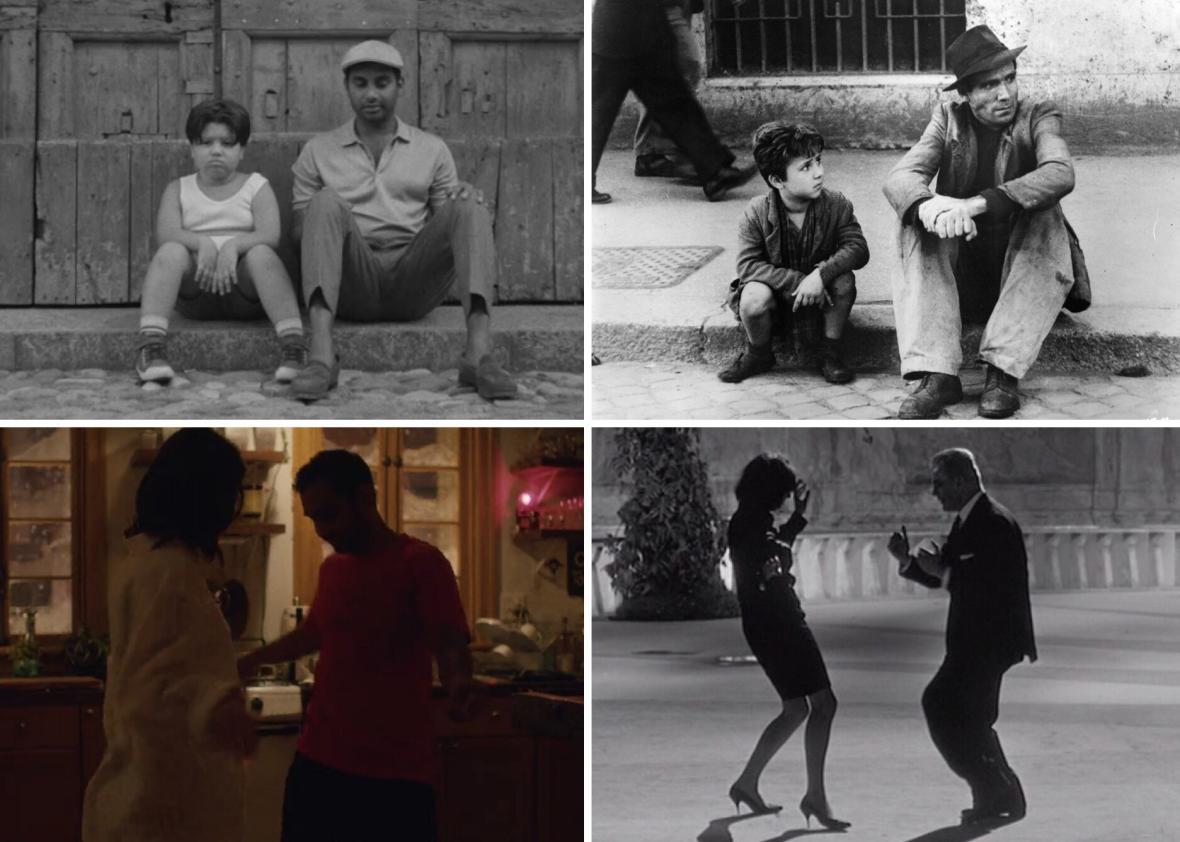 Master of None’s second season includes homages to Italian such as Bicycle Thieves, La Notte, La Dolce Vita, L’Avventura, L’Ecclise, and 8½.
