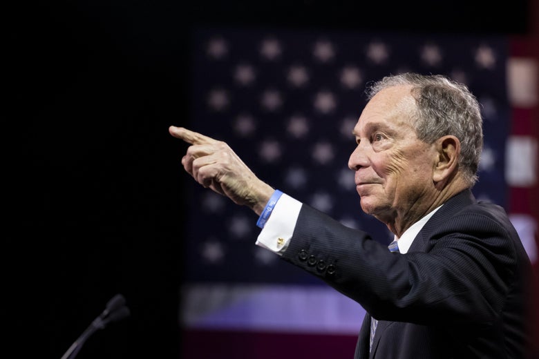 Bloomberg’s climbing national poll numbers for the first time qualify for Democratic debate.