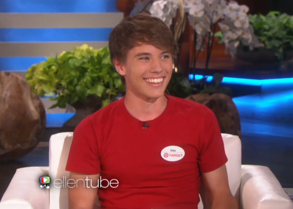 Alex From Target Watch The Teen Idol And Viral Twitter Meme Appear On Ellen