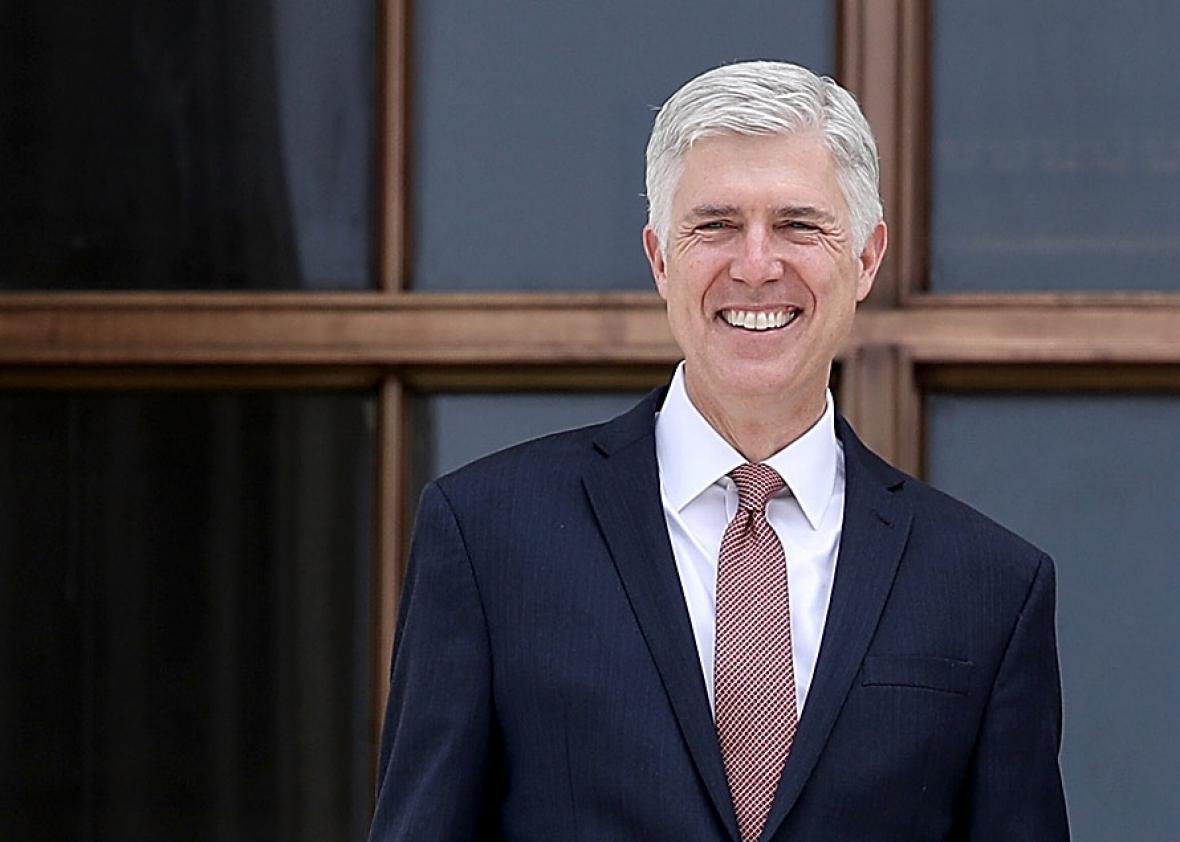 Neil Gorsuch is giving conservatives the chance to virtually destroy ...