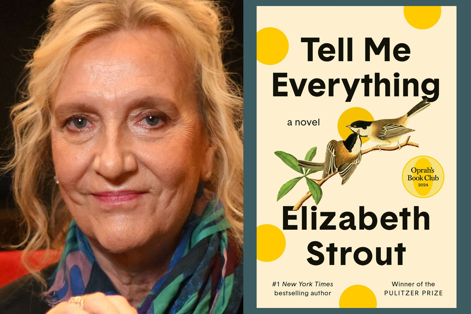 Elizabeth Strout's novel is a crime thriller, but that is beside the point