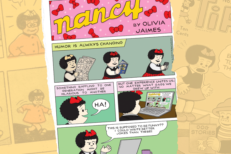 Nancy comics.