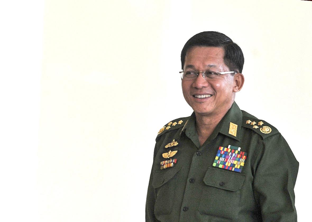 General Min Aung Hlaing.