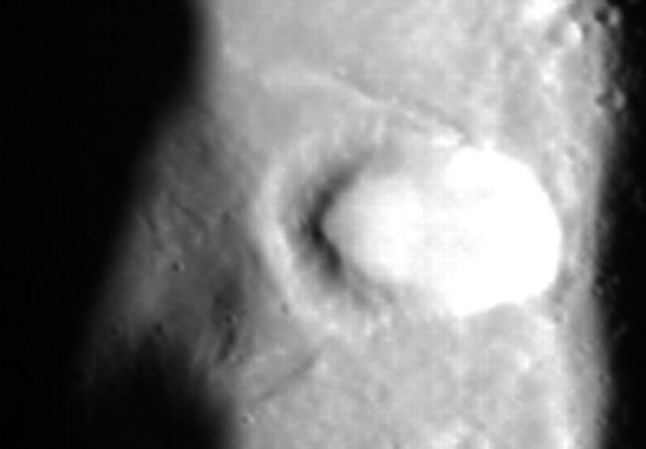 crater close up