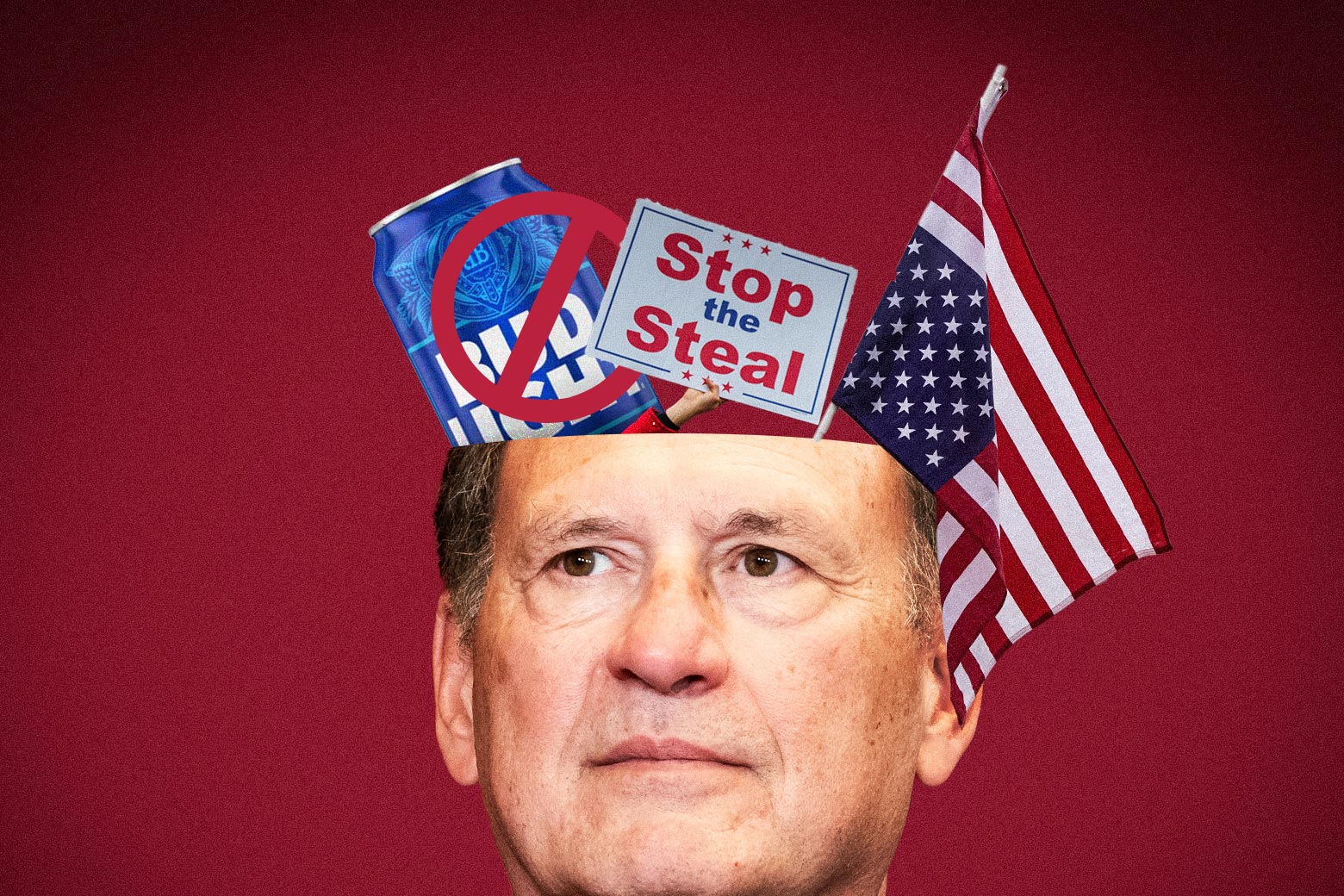 Evidence Is Building That Samuel Alito’s Brain Is Filled to the Brim ...