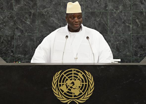Gambian President Yahya Jammeh