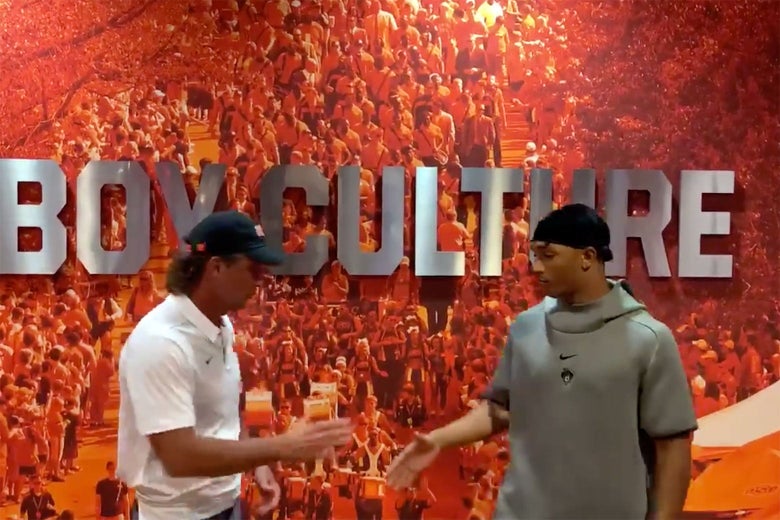 Mike Gundy Won T Change Unless Oklahoma State Players Make Him
