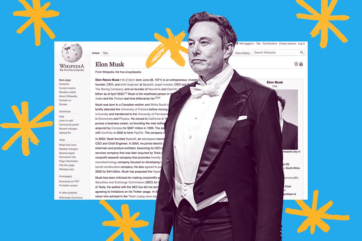 controversy brewing on Elon Musk's Wikipedia
