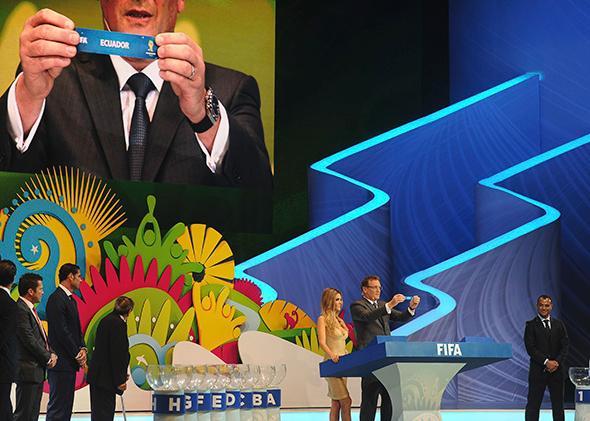 Final Draw of the Brazil 2014 FIFA World Cup