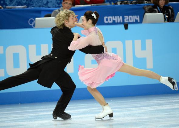 couple ice skating