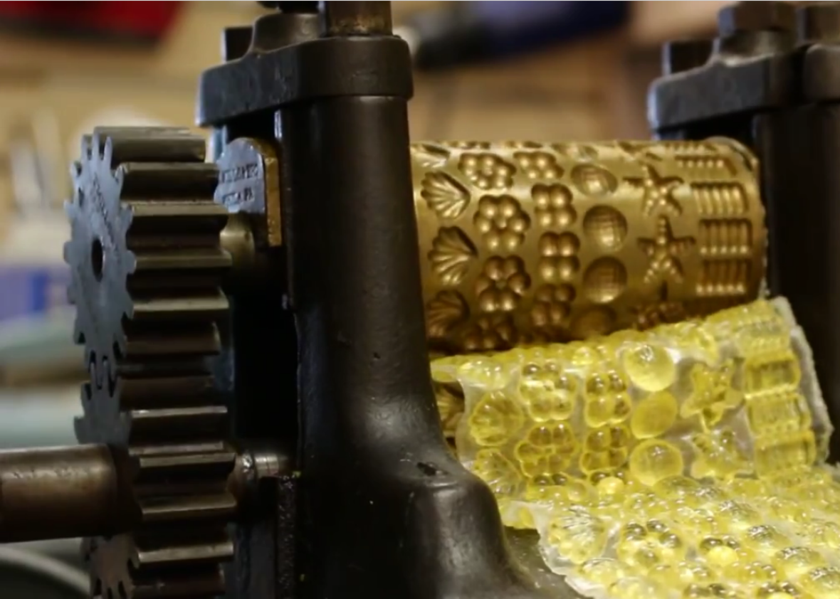 An artisanal candy maker that relies on Victoria era methods (VIDEO).