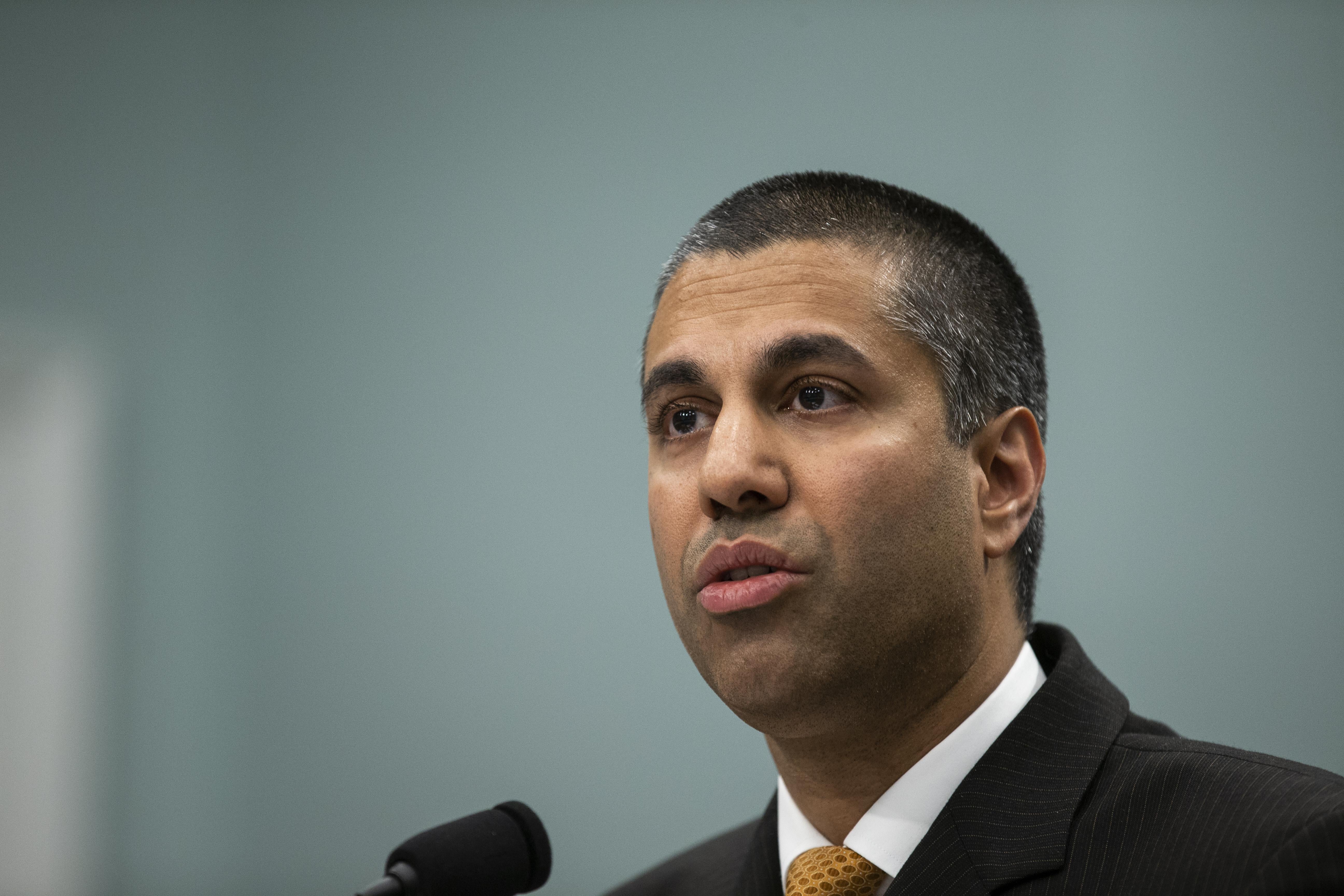 FCC Chairman Ajit Pai blamed three other officials for the mistake. 