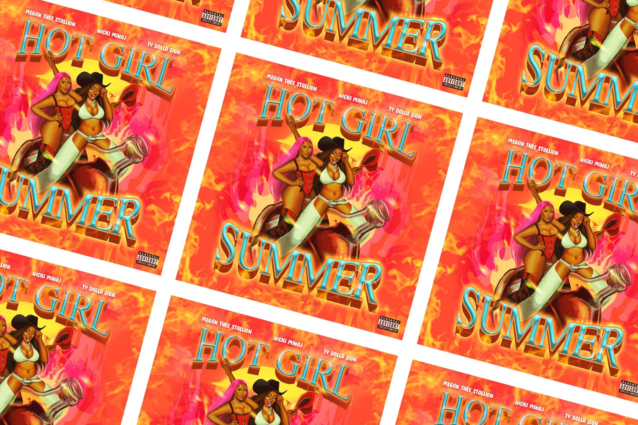 “Hot Girl Summer” cover art.