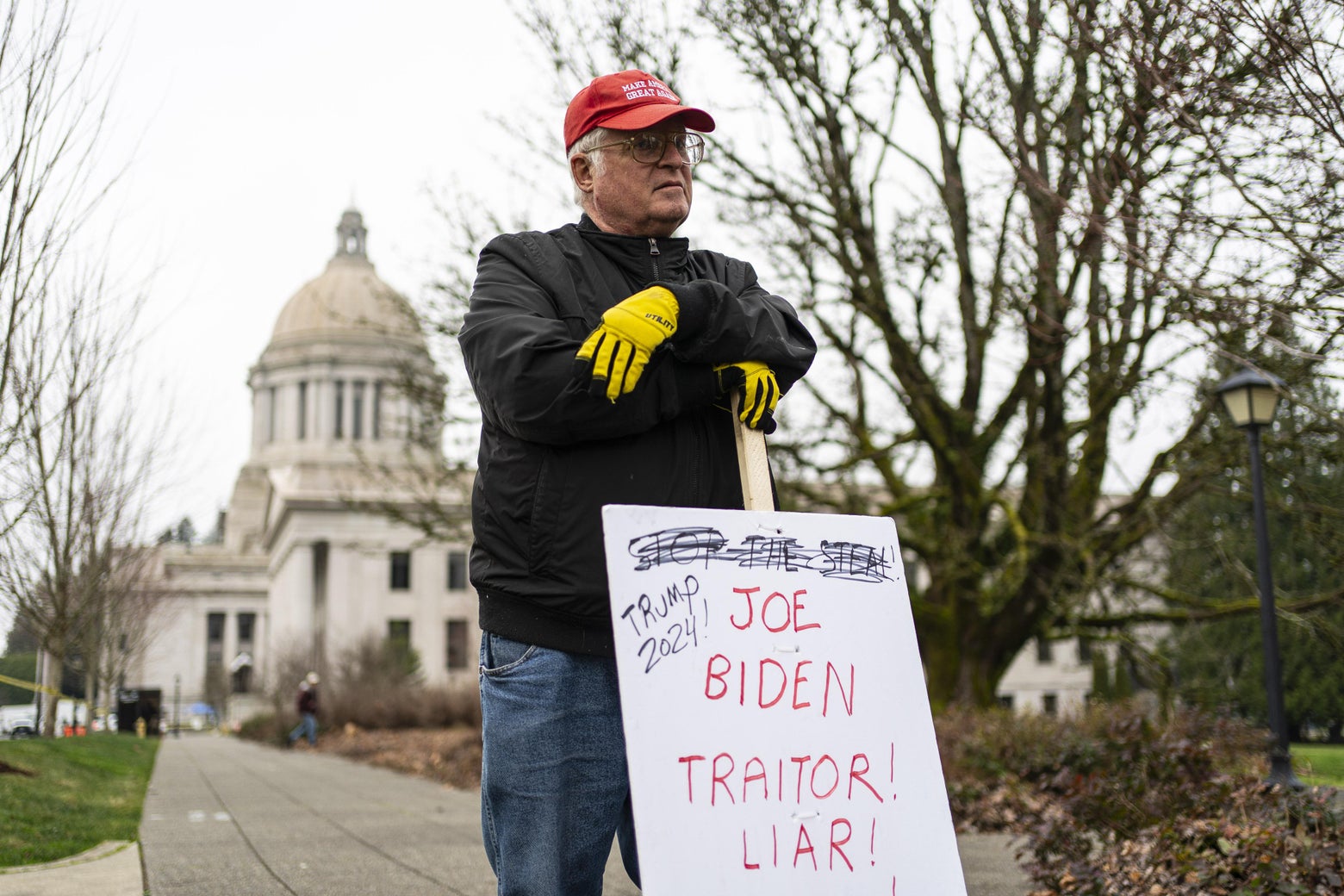 Barely Any Trump Supporters Showed at Inauguration Protests Around the Country