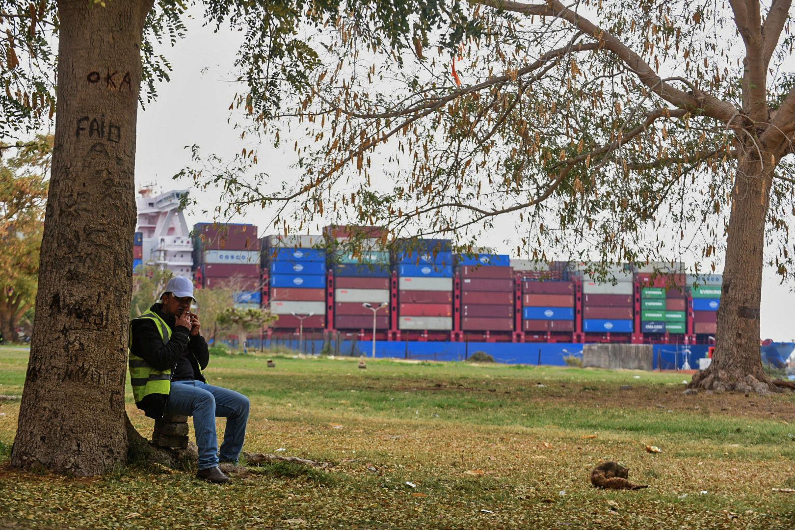 The Big Stuck Boat Saga Played Out Differently in Egypt