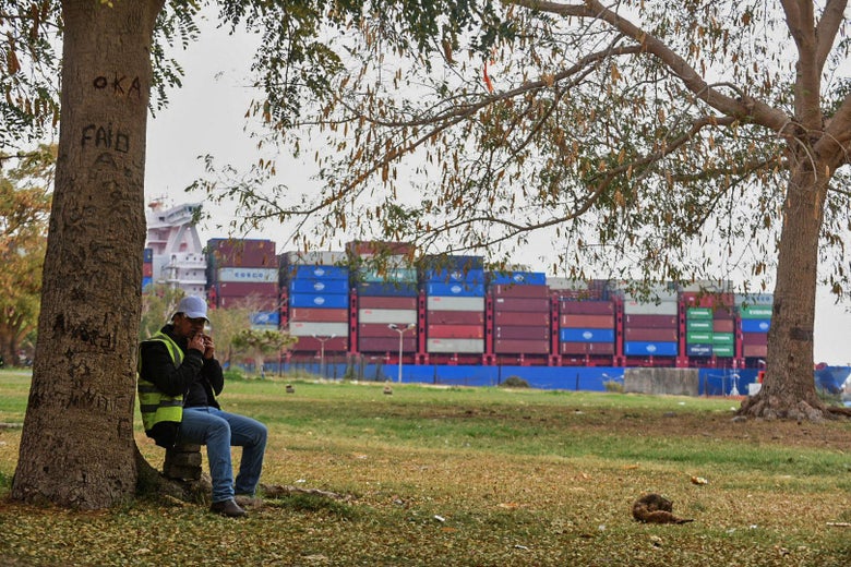 The Big Stuck Boat Saga Played Out Differently in Egypt The Big Stuck Boat Saga Played Out Differently in Egypt
