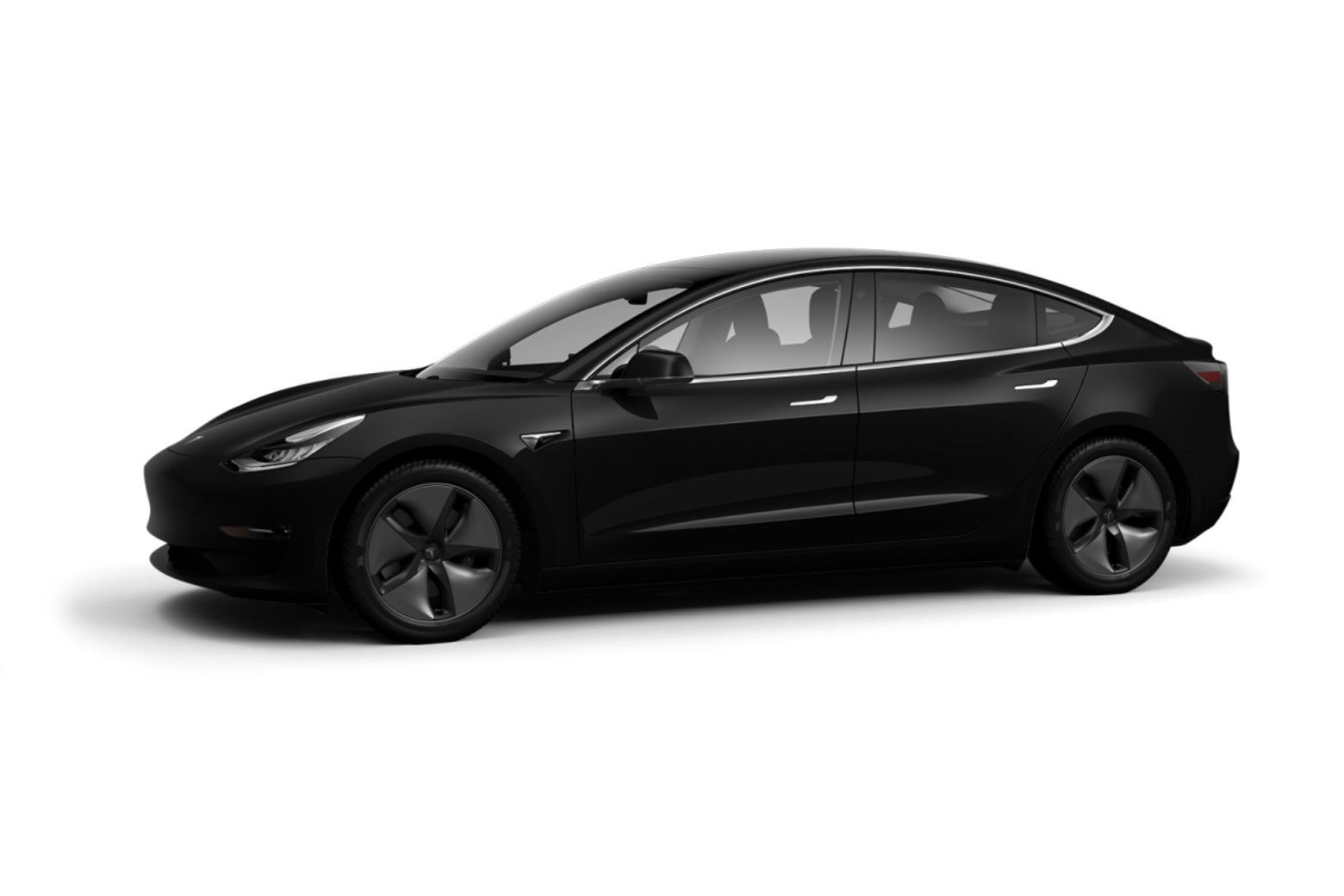 A Tesla Model 3.