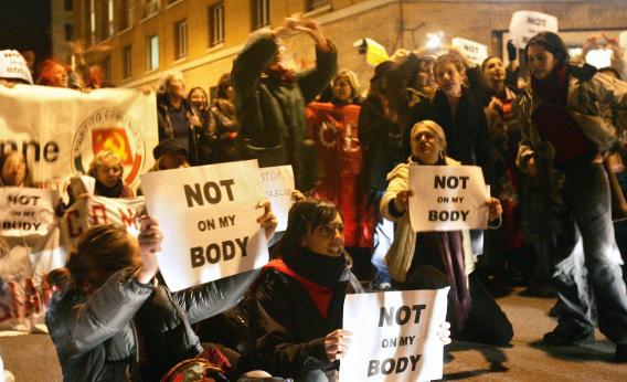 Pro-choice Italians.