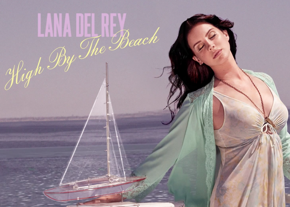 Lana Del Rey “High by the Beach” The second Honeymoon single is a
