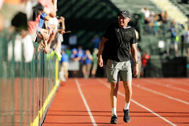 Nike Oregon Project track coach Alberto Salazar given 4-year doping ban.