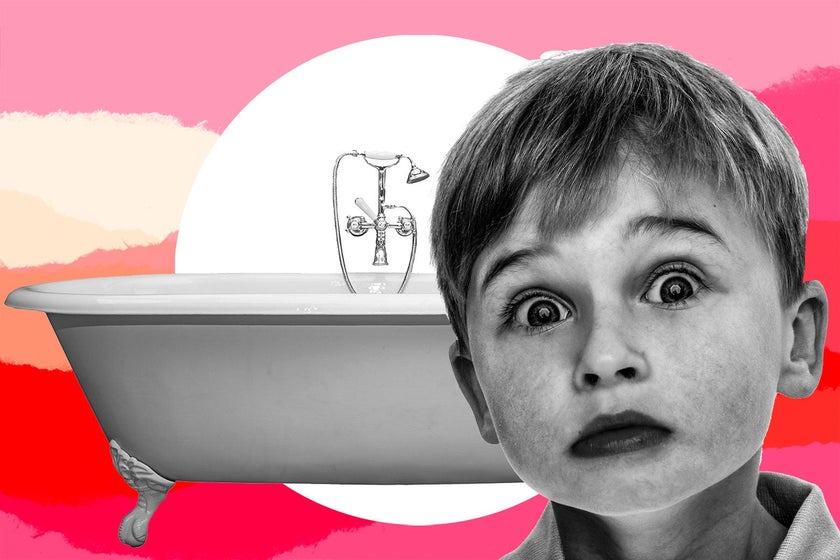 My 5yearold refuses to take a bath.