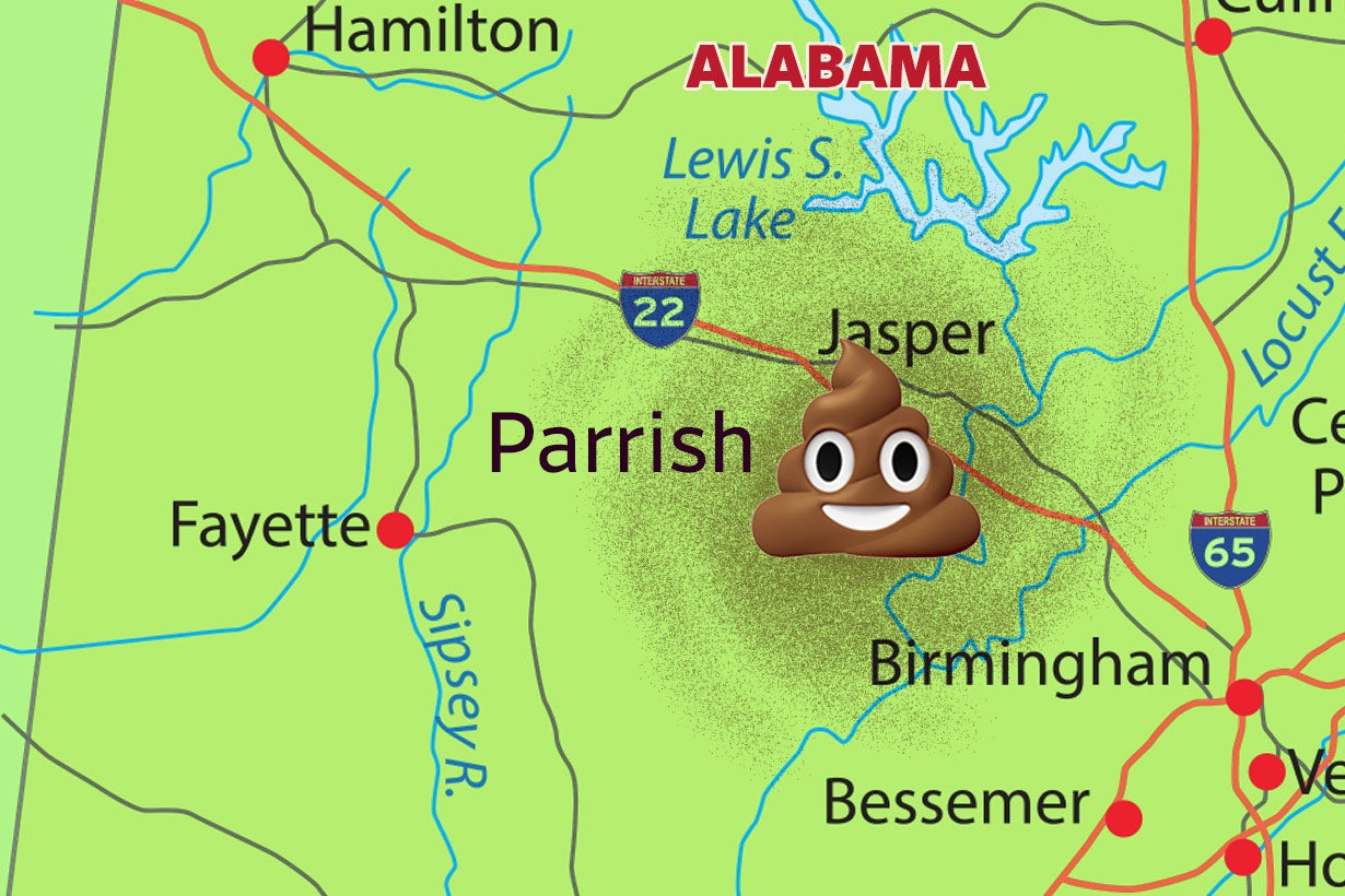 New York "poop train" is stuck in small Alabama town. There's no end in