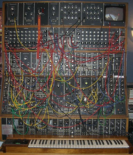 Keith Emerson's Moog synthesizer