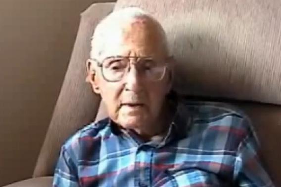 107-year-old William J. Lake, one of several dozen American WWI veterans Richard Rubin interviewed in the last decade for his book "The Last of the Doughboys: The Forgotten Generation and Their Forgotten World War", discusses an encounter with a German sniper at the battle of Meuse-Argonne in 1918.