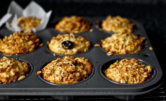 The ill-fated granola muffins.