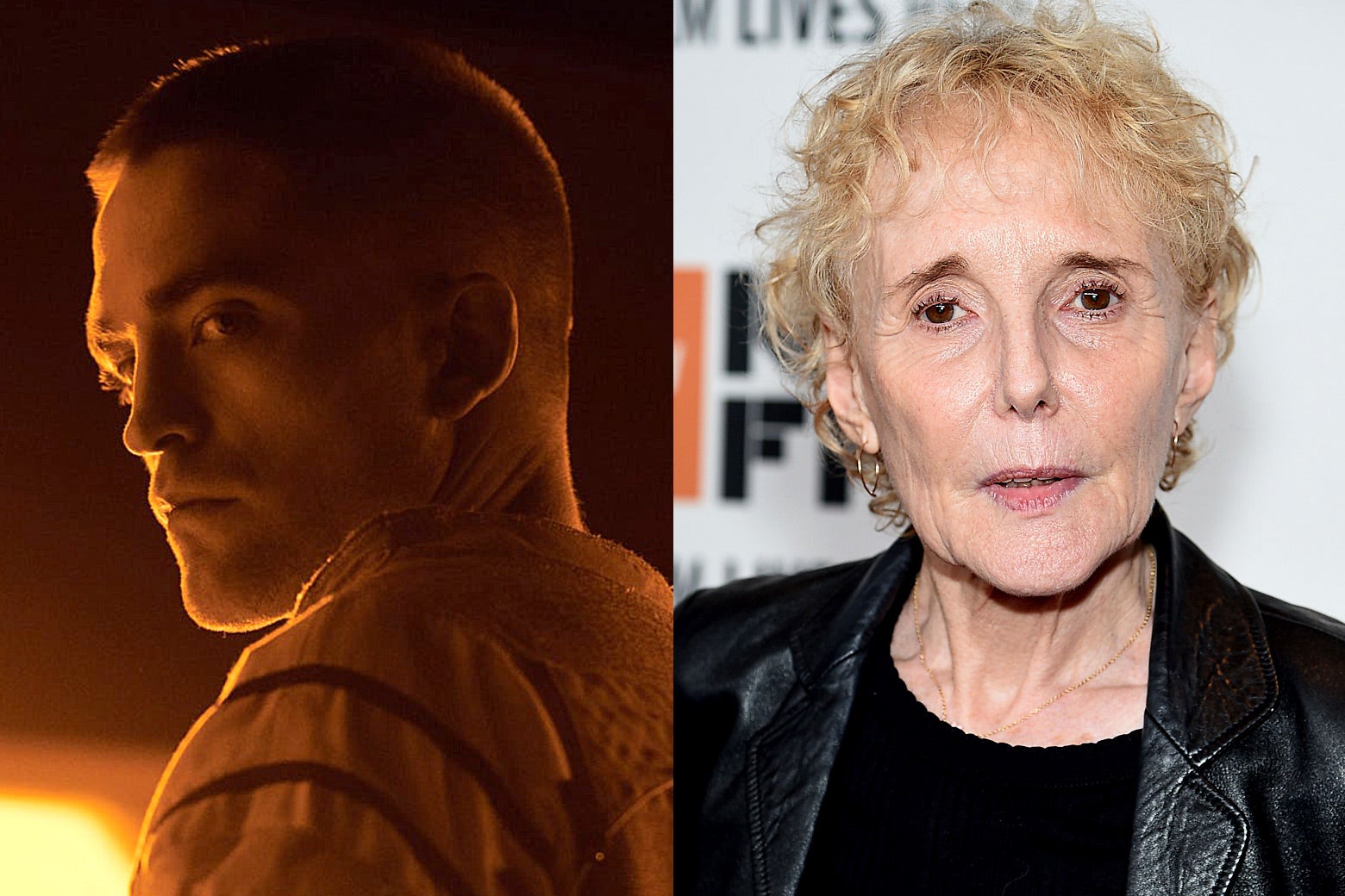 Robert Pattinson in High Life and director Claire Denis.