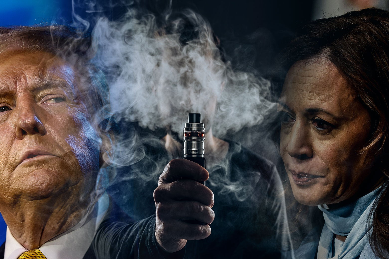 Kamala and vaping: Democrats should follow Trump's lead on this one.