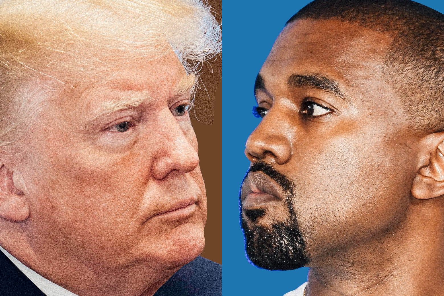 Trump and Kanye.