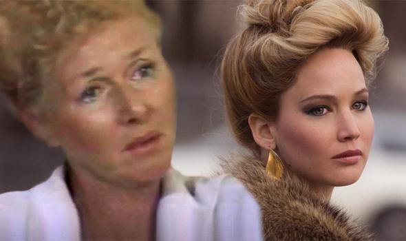 Still from 20/20, left, and from American Hustle.