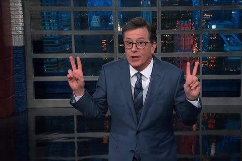 Stephen Colbert does a Nixon impression that is absolutely devastating ...