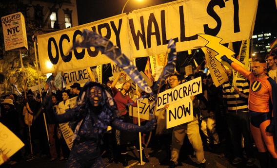 Occupy Wall Street members.