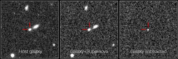 Record-breaking supernova in the CANDELS Ultra Deep Survey