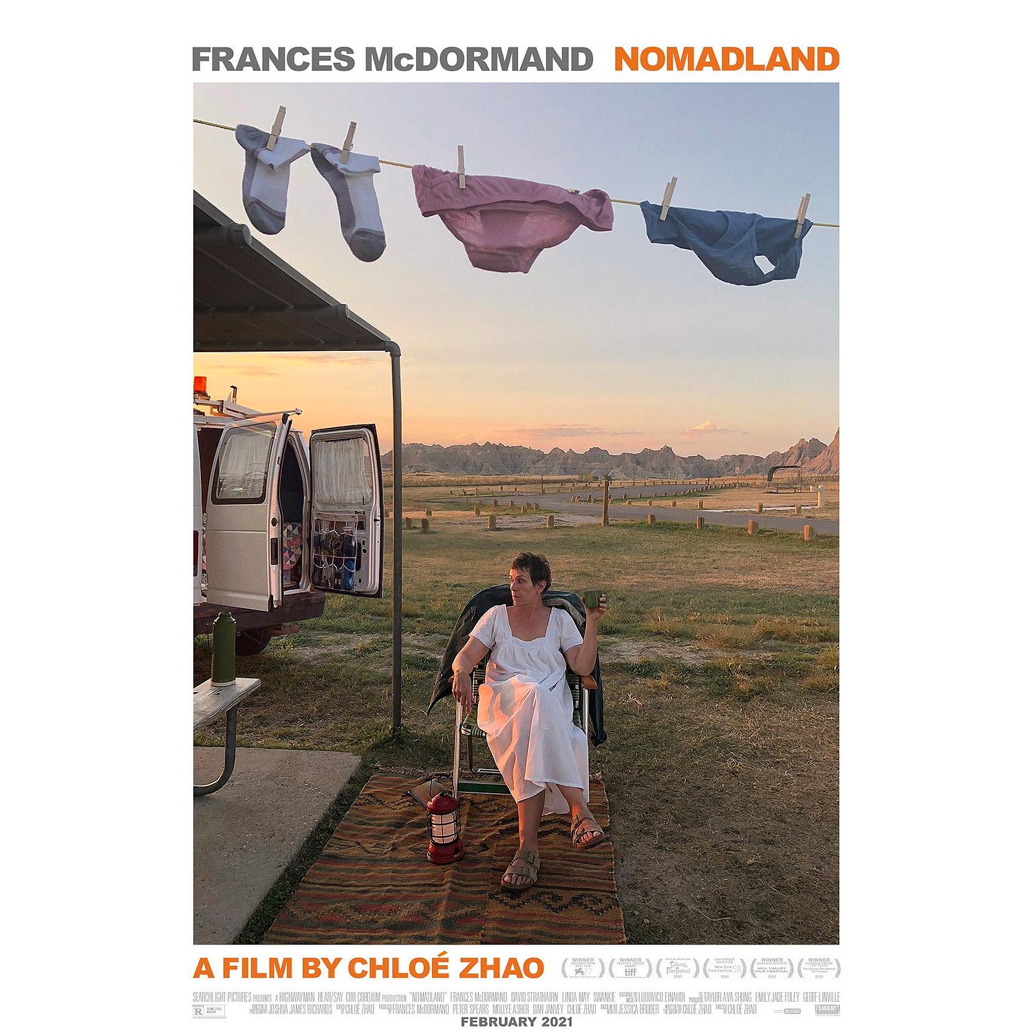 The poster for Nomadland.