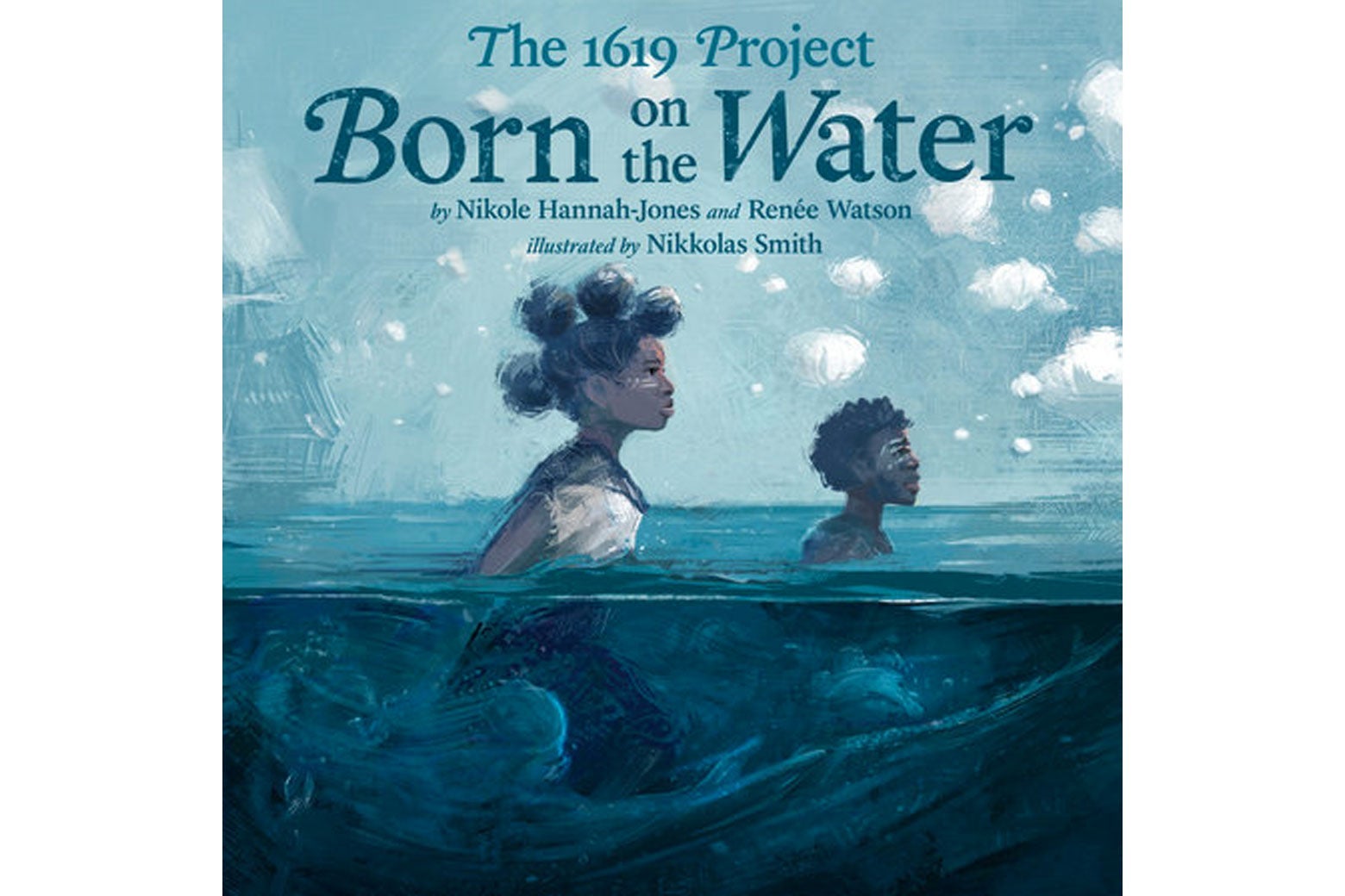 The cover of Born on the Water.
