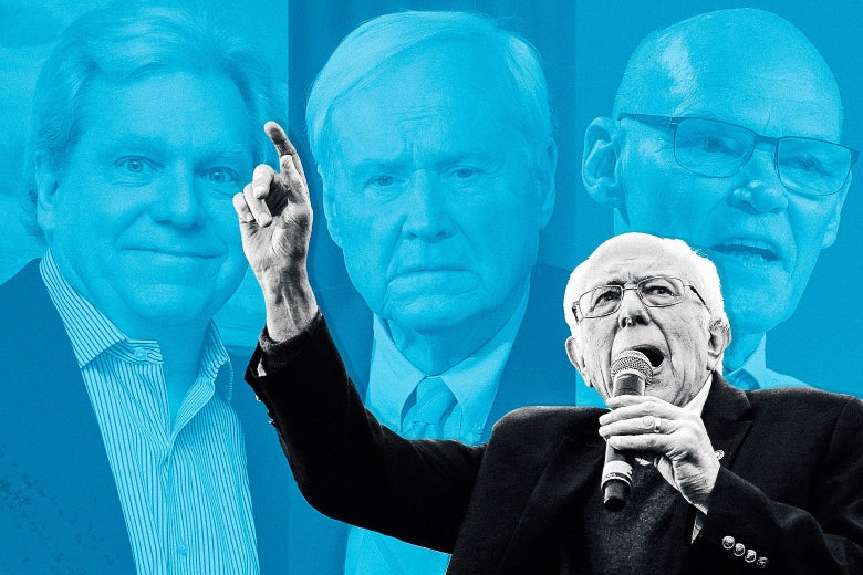 Cable TV Democrats who are mad at Bernie Sanders should look in the mirror.