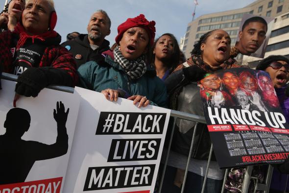 Is a hashtag a word? The case of #BlackLivesMatter.