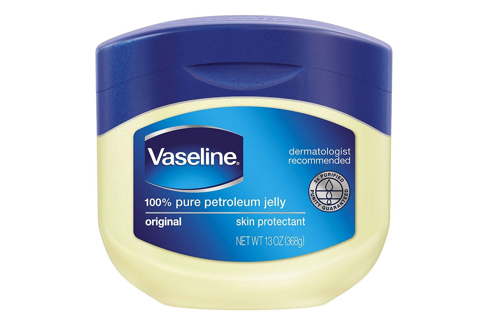 A tub of Vaseline Petroleum Jelly.
