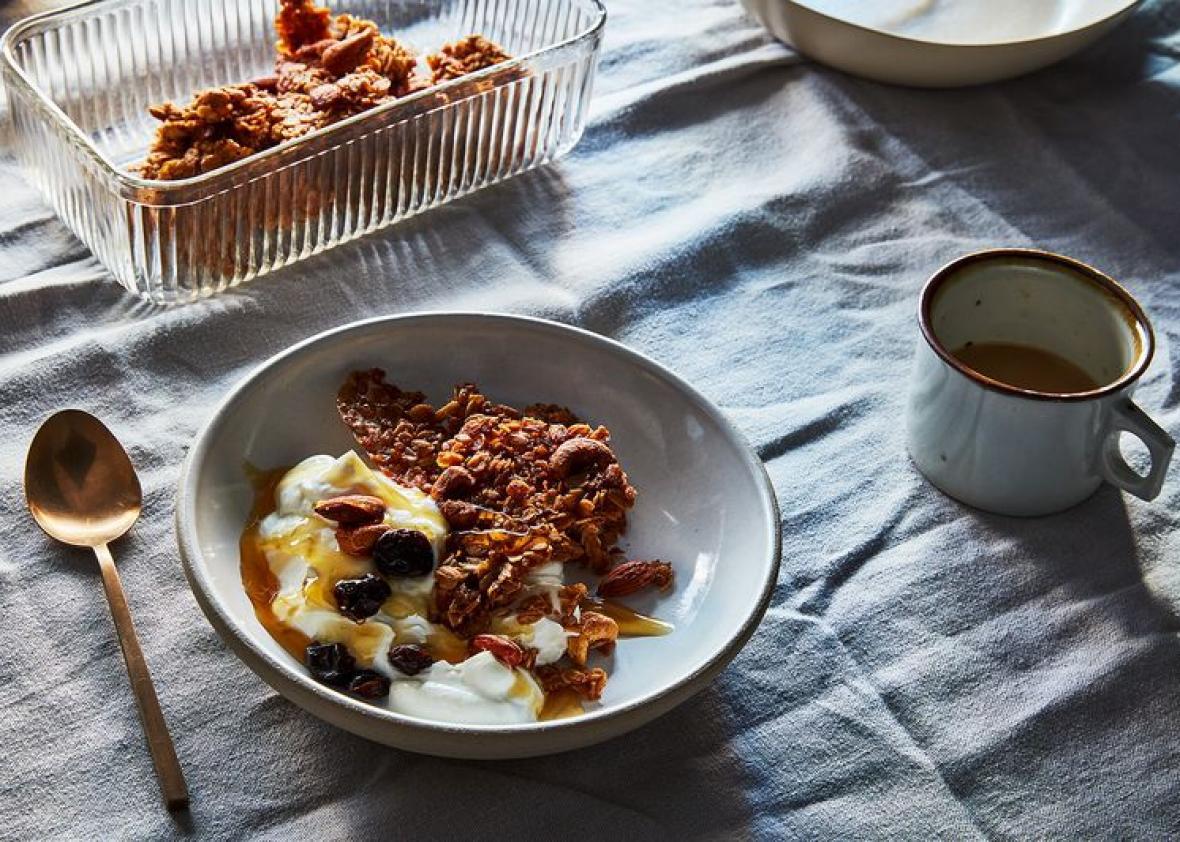 Try this genius granola recipe.