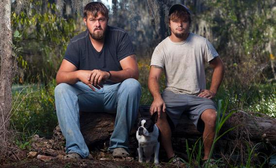 Blake McDonald and Austyn Yoches Swamp People.